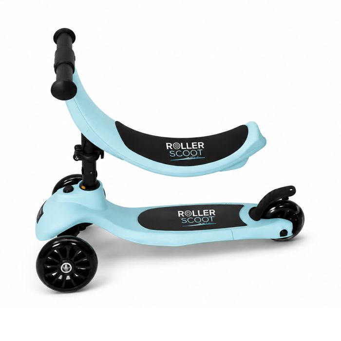 4-i-1 Sparkesykkel, Roller Scoot, Blue
