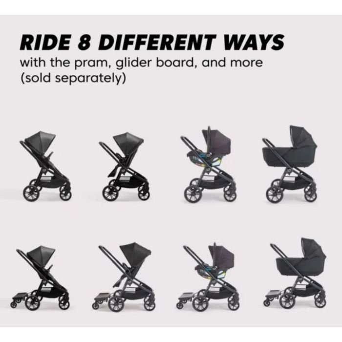 Bag, Babyjogger, Sights, Rich Black
