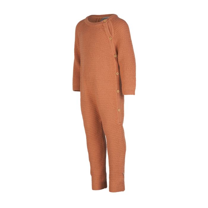Voksi® Wool, Jumpsuit, Honeycomb Sandstone Peach