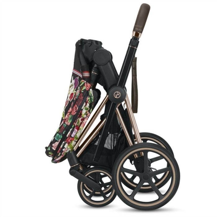 Seat Pack, Cybex, Priam, Spring Blossom, Dark Black