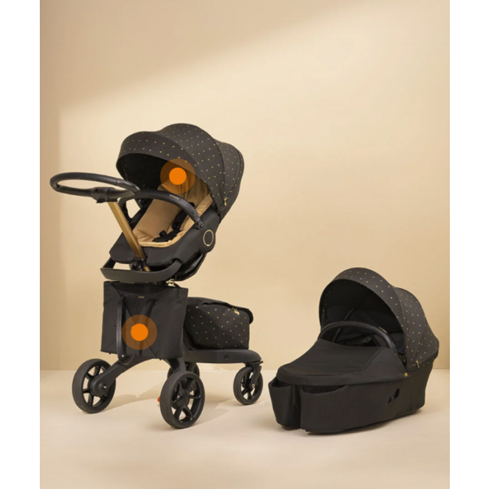 Liggedel, Stokke, Xplory X, Signature Black - Utstillingsmodell