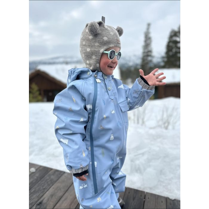 Vinterregndress, Milla&Max, Isblå