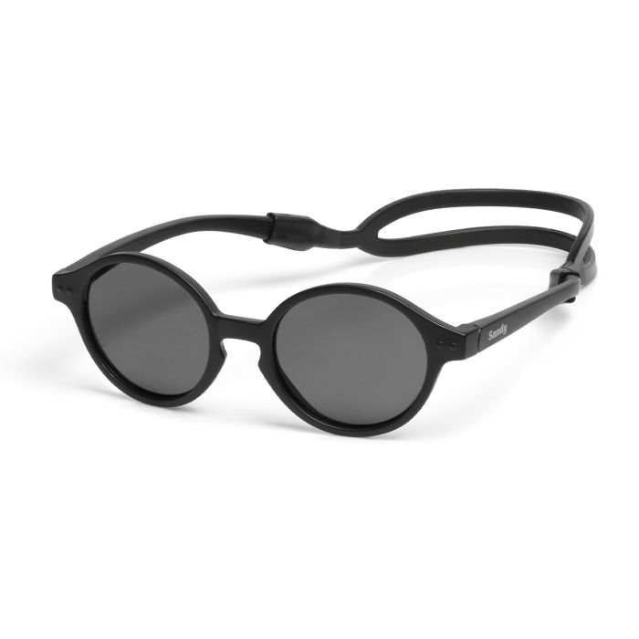 Solbriller, Sandy, Black, 0-9 Mnd