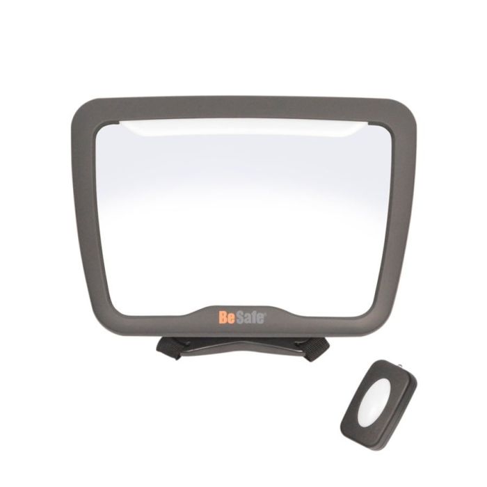 BeSafe Baby Mirror XL² - Baksetespeil med LED
