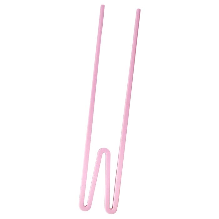 Plastspisepinne for nybegynnere, 1stk, Rice - Rosa