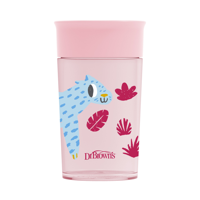 Dr.Brown 360 Kopp, 300ml Rosa