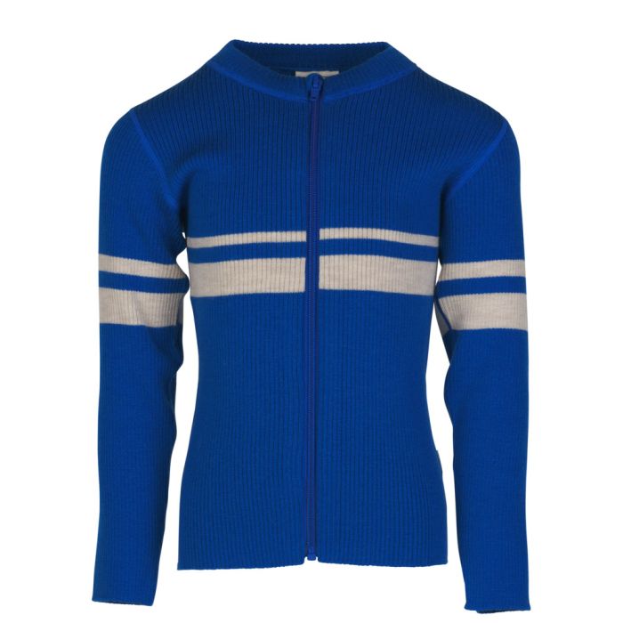 Voksi® Wool, Merinoull Jakke Rib, Twilight Blue
