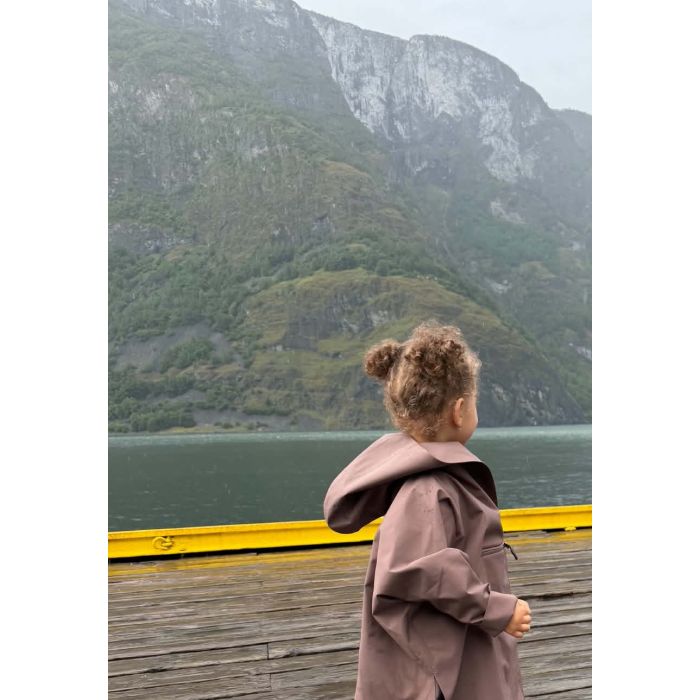Premium Regnponcho, Milla & Max, Brown