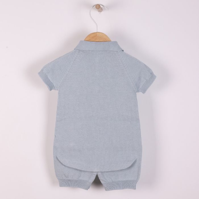 Romper, Wedoble, Fofo Polo, Indigo