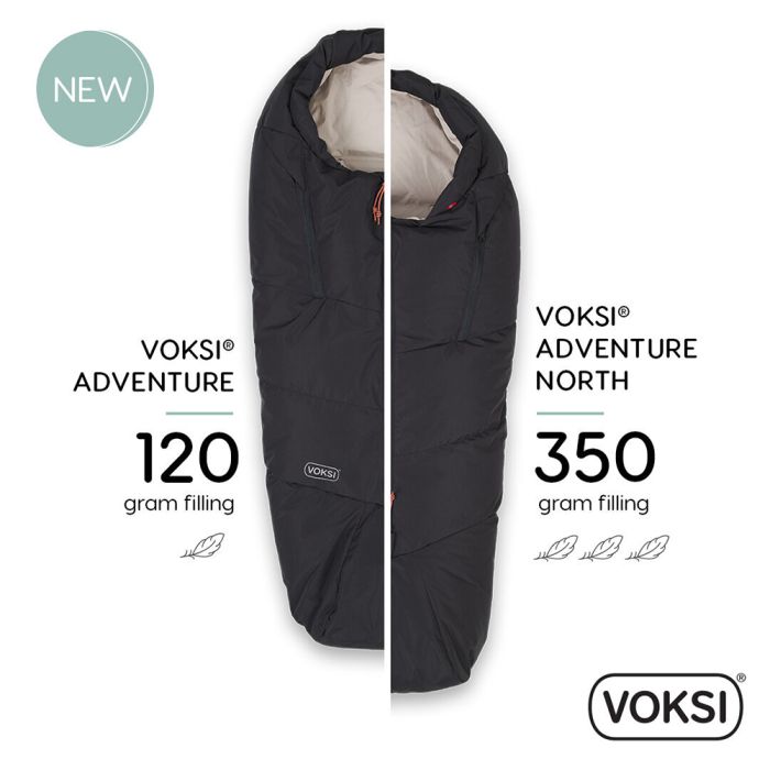 Vognpose, Voksi®, Adventure North, Black-Seashell Sand