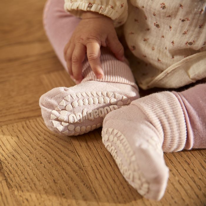 Sokker, GoBabyGo, Bambus, Soft Pink