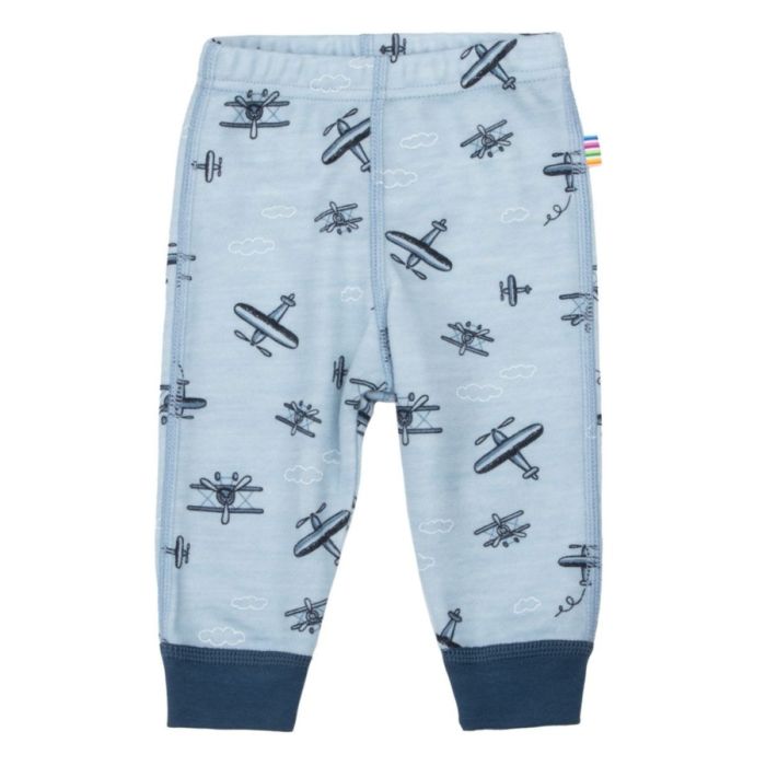 Leggings, Joha, Ull/Bambus, Fly, Light Blue
