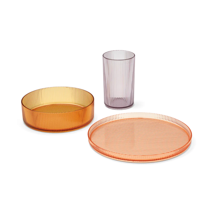 Kain Spisesett, Sea Misty Lilac Mix, Liewood