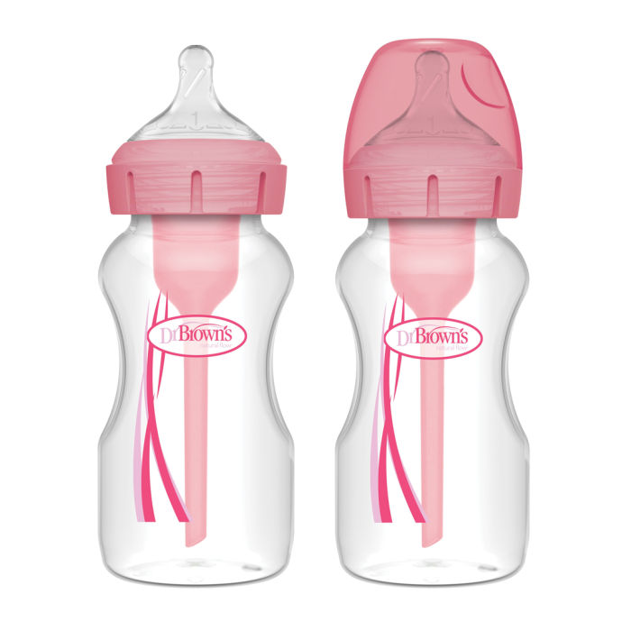Dr.Brown Option+ WN Flaske 270ml, Rosa 2pk