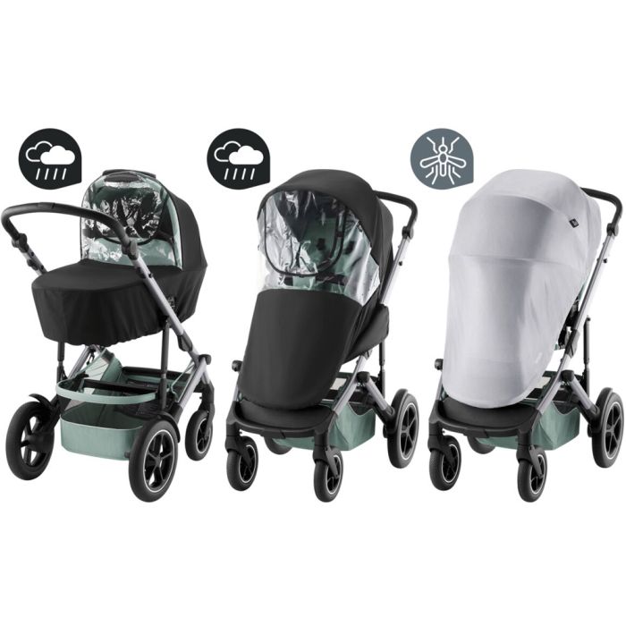 Barnevogn, Britax, Smile 5Z, Space Black