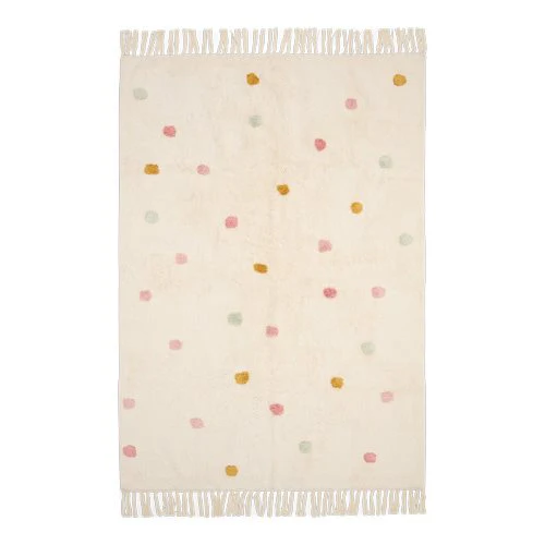 Gulvteppe, Little Dutch, Rug Dots, Pink,