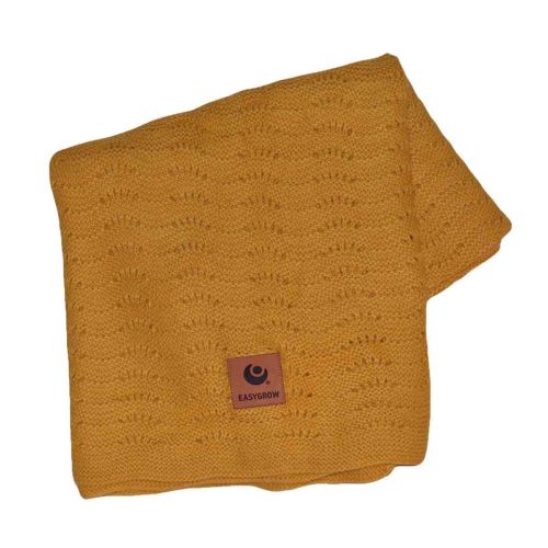 Easygrow Grandma Wave Blanket, Yellow Melange