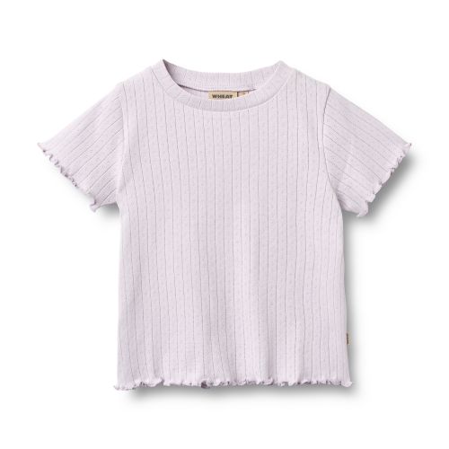 Wheat T-Skjote Rib Irene, Purple Light