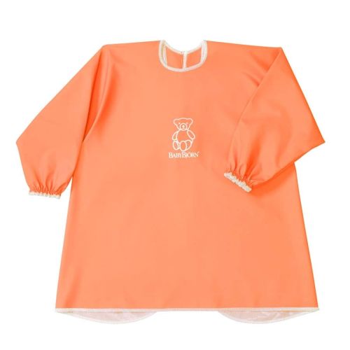 Babybjørn smekke langermet, orange