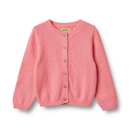 Cardigan, Wheat, Magnella, Flamingo Pink