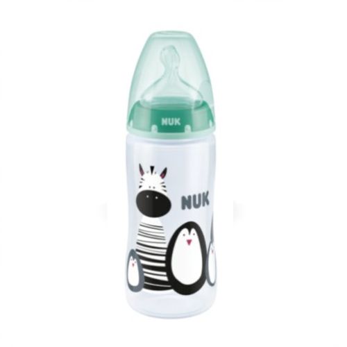 NUK Flaske,Limited Edition- Temperatur Kontroll,300 ml,Grønn