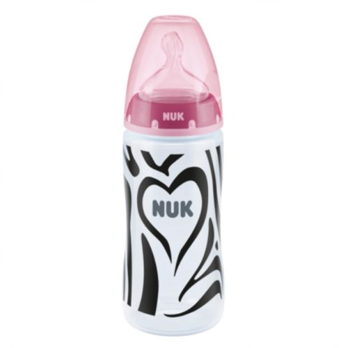 NUK Flaske,Limited Edition- Temperatur Kontroll,300 ml,Rosa