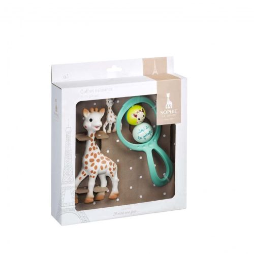 Sophie La Girafe gavesett, once upon a time