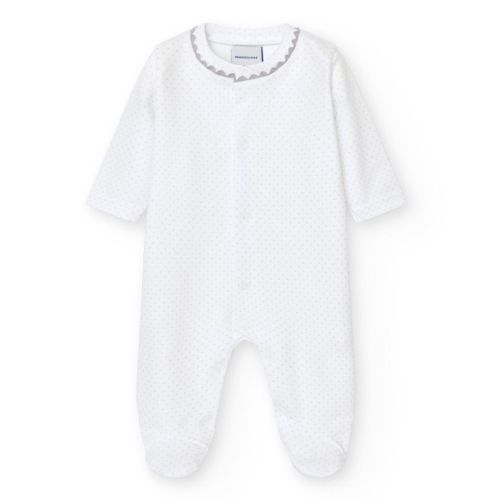 Romper, Babidu, Pelele Dots, Grey