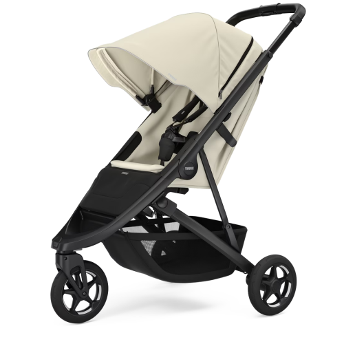 Thule Barnevogn Spring 2, Soft Beige on Black