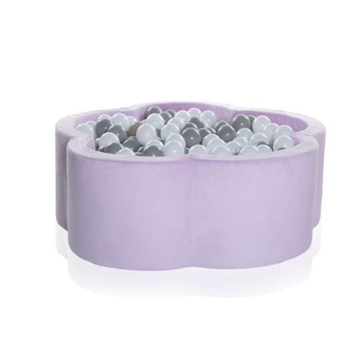Kidkii Flower ballbasseng, 100x40, Sweet purple velvet