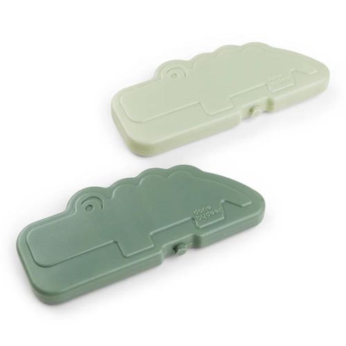 Kjøleelement, Done By Deer, Croco, Green, 2 pk