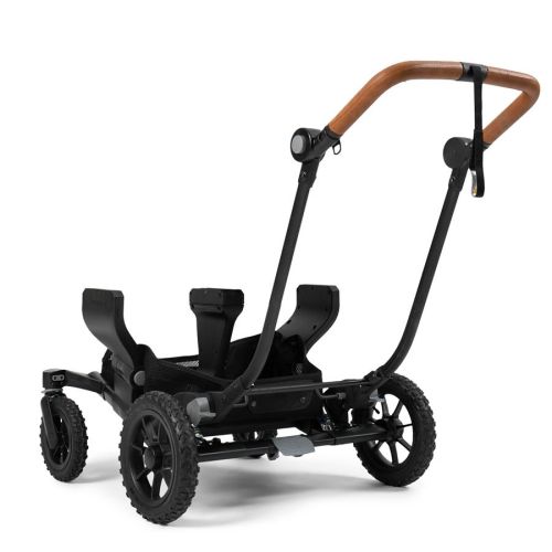 Emmaljunga Twin Understell NXT90, Black Outdoor AIR