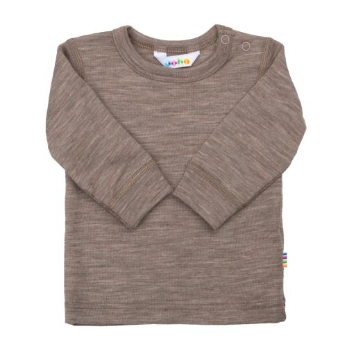 Genser, Joha, Merinoull/Silke, Beige Melange