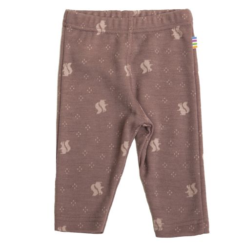 Joha, Ull Leggings- Gammelrosa, Ekorn