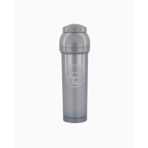Flaske, Twistshake, Anti-Colic - 330ml, Pearl Grey