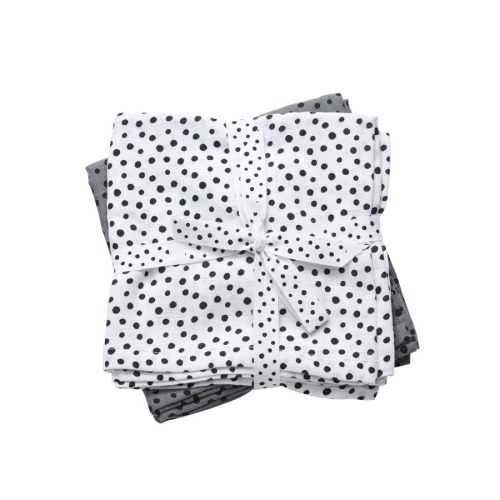 Gulpeklut, Happy Dots Done By Deer, Grey, 2pk.
