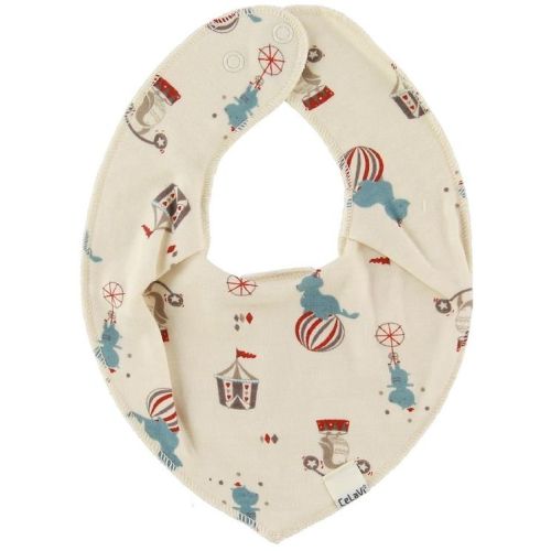 CeLavi - Smekke med print - Lulworth Blue-Onesize