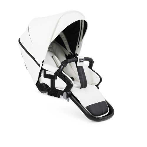 Emmaljunga NXT Sittedel FLAT, Leatherette White