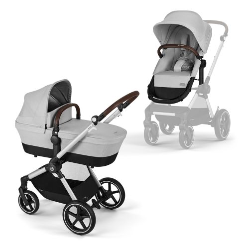 Barnevogn 2-in-1, Cybex, Eos Lux B, Lava Grey
