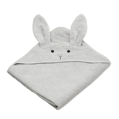 Badehåndkle, Liewood, Rabbit Dumbo Grey