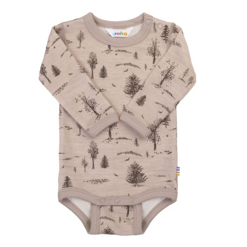 Joha Body, Ull/Bambus, Skog, Beige