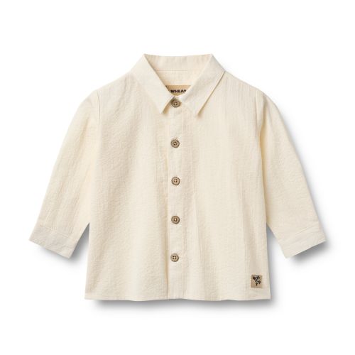 Wheat Skjorte Oscar Ivory / Ivory