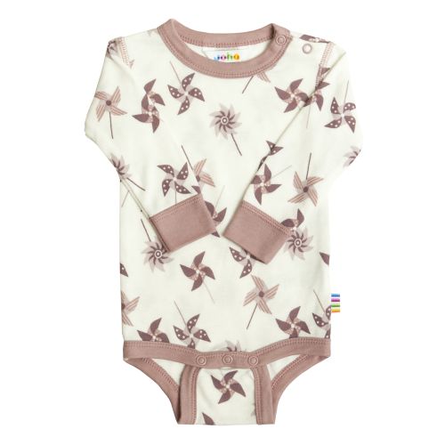 Joha Body W/Long Sleeves- Hvit/Rosa