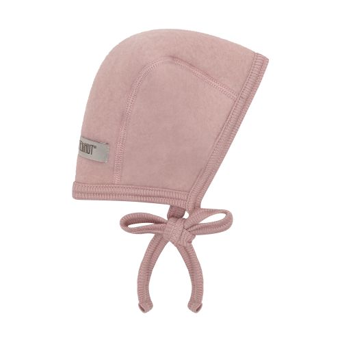 Huttelihut Lue m/knyting, Mahogany Rose