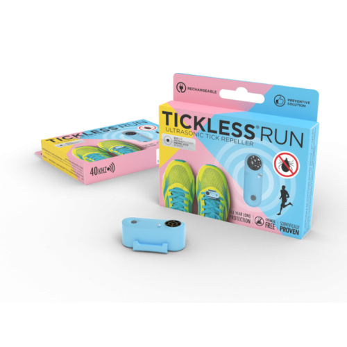 Elektronisk Flåttjager, Tickless, Run/Active, Oppladbar, Blå