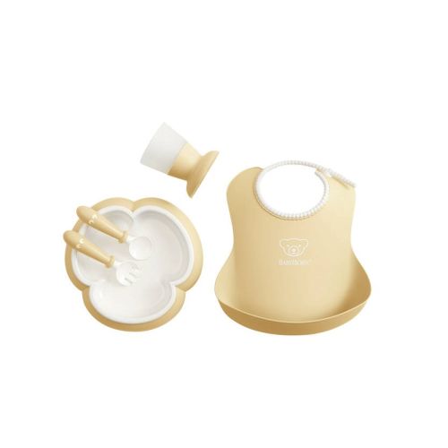 Middagssett, Babybjørn, Powder Yellow