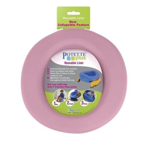 Silikonliner til Reisepotte, Potette Plus, Rosa