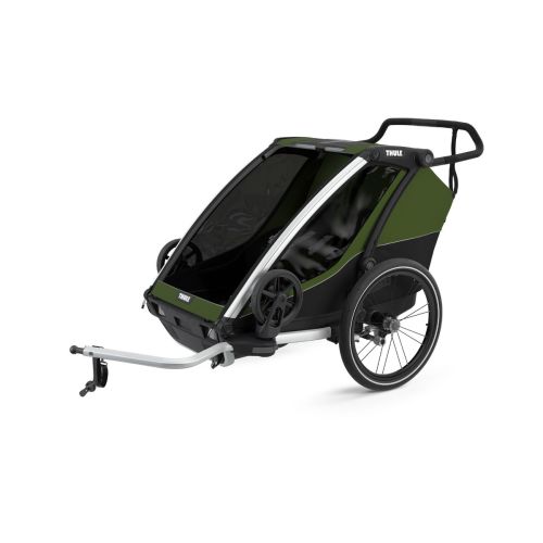 Sykkelvogn, Thule, Chariot Cab 2, Cypress Green