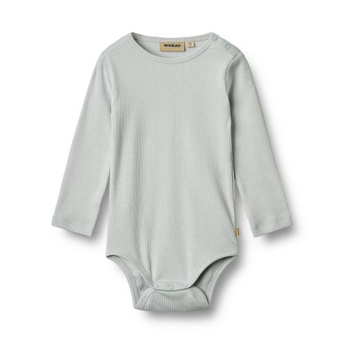 Body, Wheat, Rib, Spencer, Soft Blue