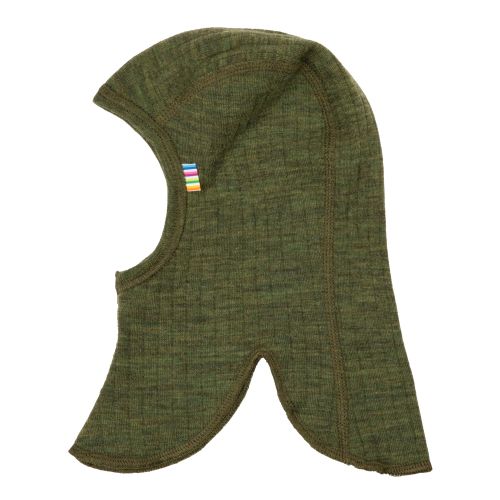 Joha Balaclava Merinoull, Colorful, Drk.Olive